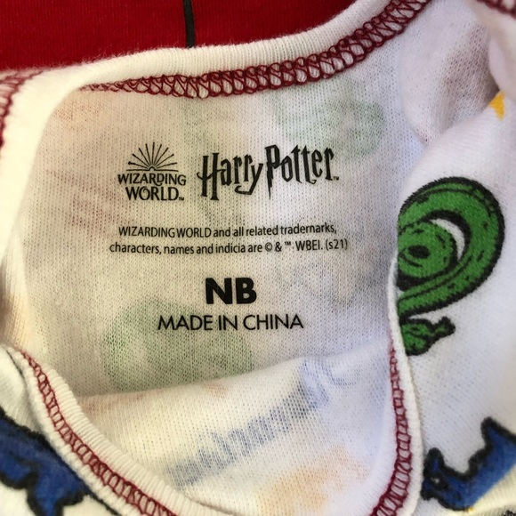 Wizarding World Harry Potter Onesie Set of Five for Newborn - Picture 2 of 2